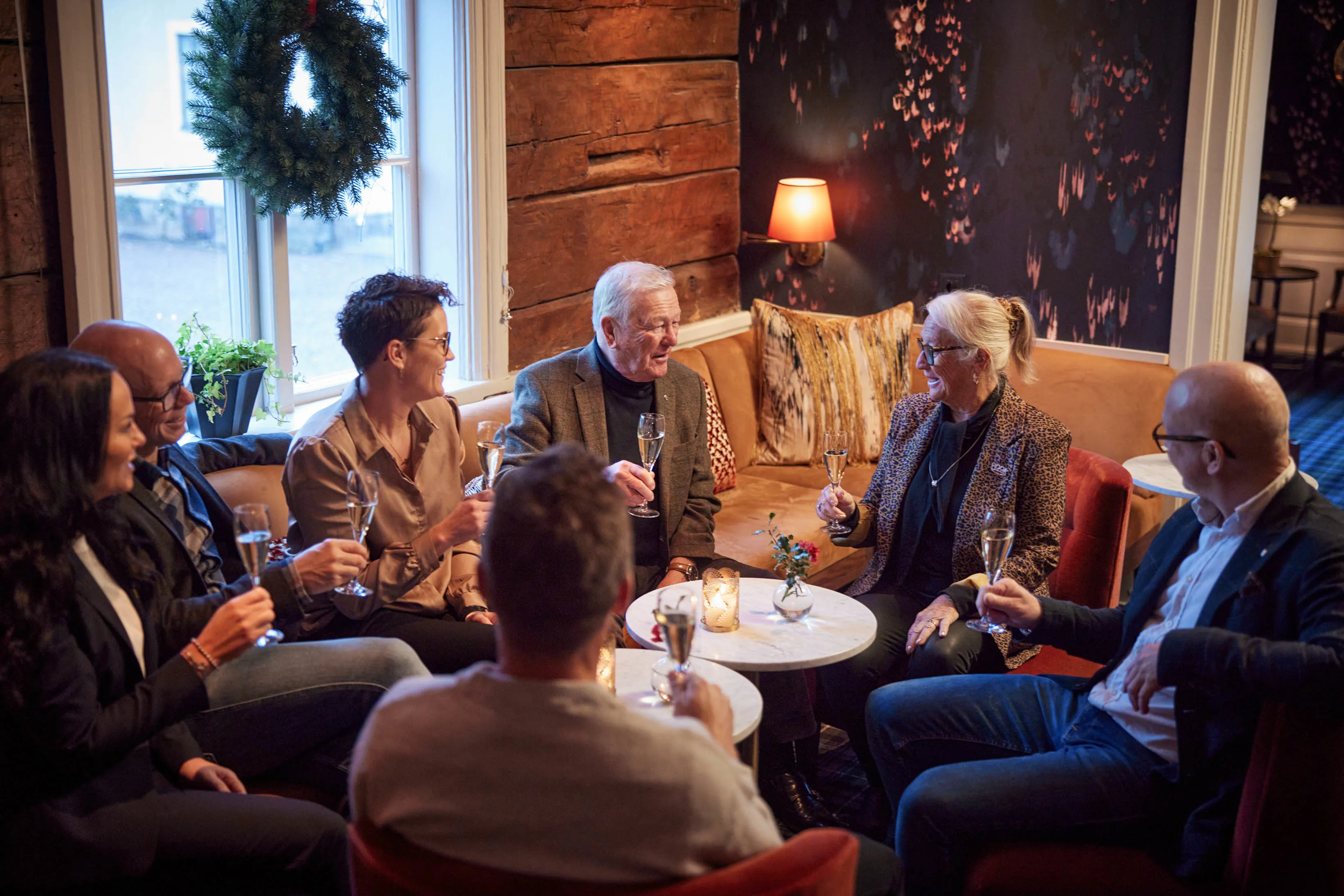 Julfirande på Hooks Herrgård