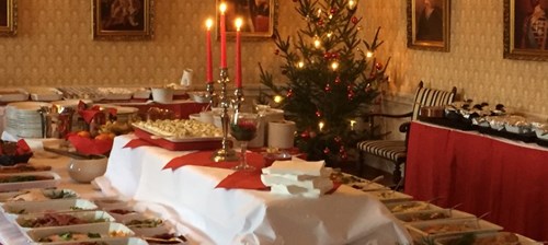 Julbord och konferens