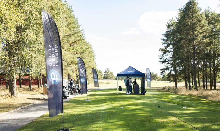 Företagsgolf tee